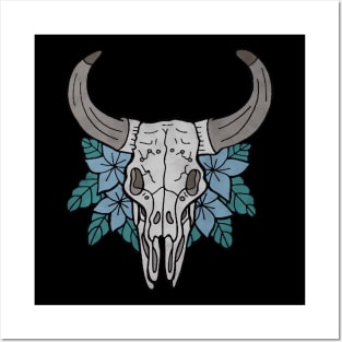 Cow Skull Posters and Art